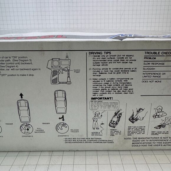 1995 Mean Streets SCIENTIFIC Toys Radio Control NIB Mustang No 30834 EUC - Picture 11 of 16